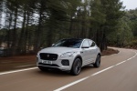 2019 Jaguar E-Pace P300 R-Dynamic AWD in Fuji White - Driving Front Left View